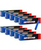 10-Pack Natureplex Medicated Anti Itch Cream 1.5 Oz - Soothes Itching, Includes Nail Filer - Buy Online on GoSupps.com
