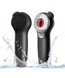 Landmore Facial Cleansing Brush - Rechargeable Silicone Scrubber with Red Light Waterproof Exfoliator & Nose Brush for Men & Women - International Shipping Available - Buy Online on GoSupps.com