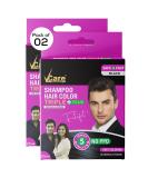 Shampoo Hair Color Black 25ml - Long-Lasting Vibrant Shades for All Hair Types | Buy Internationally - Buy Online on GoSupps.com