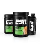 ESN Vegan Designer Protein Powder Cinnamon Cereal 2 x 910 g Can + Free Shaker - Muscle Building and Recovery Cinnamon Cereal 910 g (Package of 2) - Buy Online on GoSupps.com