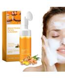 Turmeric Facial Cleanser - Deep Cleansing Foaming Wash for All Skin Types (180g - Buy Online on GoSupps.com