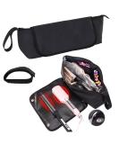 2-in-1 Hair Tools Travel Bag | Waterproof Organizer with Heat Resistant Mat for Flat Iron & Styling Tools - Buy Online on GoSupps.com