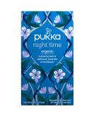 Pukka Night Time, Organic Herbal Sleep Tea With Chamomile, Lavender & Valerian, 20 Tea Bags - Buy Online on GoSupps.com