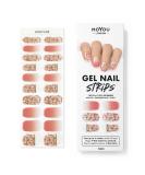 MOYOU LONDON Gel Nail Wraps 20 Pcs - Tweed Design | Salon-Quality Manicure Set with Nail File & Cuticle Stick | Semi Cured Gel Nail Polish Strips | UV/LED Lamp Required - Buy Online on GoSupps.com