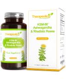 KSM66 Ashwagandha & Rhodiola Rosea Blend | Adaptogen Complex | 60 Vegan Capsules | Made in UK - Buy Online on GoSupps.com