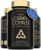 L-Carnitine Capsules 2200mg - L-Carnitine Complex with Vitamins D & B - Reduces Tiredness & Fatigue - Energy & Metabolism Support - 120 Vegan Tablets - High Strength L Carnitine Tartrate Supplement 120 count (Pack of 1) - Buy Online on GoSupps.com