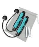 Redify Weighted Cordless Jump Rope for FitnessSuitable for Different Ages and Levels Ropeless Jump Rope for Boxing MMA WOD Training, BOD Rope Beachbody MBF,High Speed Rope Skipping for Narrow Space Blue - Buy Online on GoSupps.com