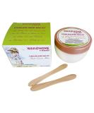 Wax Necessities Waxness Microwavable White Tea Cream Stripless Wax Kit 8.45oz - At Home Waxing Solution - Buy Online on GoSupps.com