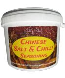 Chinese Salt And Chilli Pepper Seasoning Red Chips Takeaway Salt - 1.7kg Bucket! - Buy Online on GoSupps.com