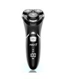 MAX-T Men's Electric Shaver - Corded/Cordless 3D Rotary Razor with Pop-up Trimmer - Wet/Dry - Wall Adapter Included - Buy Online on GoSupps.com