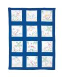 Jack Dempsey Needle Art Dinosaurs Baby Quilt, white - Buy Online on GoSupps.com