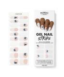 MOYOU LONDON Semi-Cured UV Gel Strips - 20 Pieces | Salon Quality Gel Nail Foils for Perfect Manicure - Think Mcfly - Buy Online on GoSupps.com