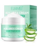 Urea Cream 40% with 2% Salicylic Acid - Best Callus Remover & Foot Repair Lotion for Dry Cracked Heels Knees & Hands (5.29 OZ) - Deep Moisturization & Skin Renewal - International Shipping Available - Buy Online on GoSupps.com