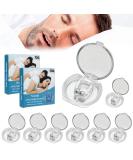 8pcs Magnetic Anti Snoring Devices - Nasal Dilator Clips for Men and Women | Stop Snoring Aid for Better Breathing and Comfortable Sleep - Buy Online on GoSupps.com
