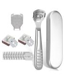 Vokmon Pedicure Hornhauter Set - Professional Foot File with Replacement Blades for Effective Hard Skin Removal | Perfect for Foot & Hand Care - Buy Online on GoSupps.com