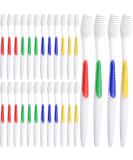 Honeydak 200 Disposable Toothbrushes | Individually Wrapped Soft Bristle Multicolor Travel Toothbrushes for Hotels | Ideal for International Shipping - Buy Online on GoSupps.com