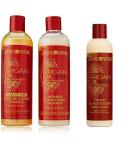 Creme of Nature Argan Oil Trio Set - Moisture & Shine Shampoo, Intensive Conditioning Treatment, Oil Moisturizer - Buy Online on GoSupps.com