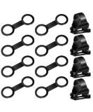 Frienda Silicone Snorkel Clip - Diving Snorkel Holder for Scuba Dive - Black 12 - Buy Online on GoSupps.com