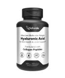 Naturalis Hyaluronic Acid 200mg  10x Better Absorption Ultra Low Molecular Weight with Collagen  Biotin  Selenium & Vitamin E | Hair  Skin  Nails & Joint Supplements | 60 Softgels 60 Count (Pack of 1) - Buy Online on GoSupps.com