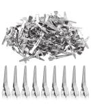 Wokape 100Pcs 1.4 Inch Metal Duck Billed Hair Clips for Women Styling, Silver Alligator Clips for Hair - Pack of 100 - Buy Online on GoSupps.com