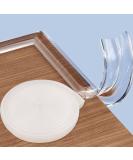Baby Proofing  100% Silicone Edge Protector Strip  Soft Corner Protectors for Kids  6.6ft Pre-Tape Adhesive Corner Protectors for Furniture Against Sharp Corners for Cabinets  Tables  Drawers 0.6x0.6in width (6.6ft length) - Buy Online on GoSupps.com