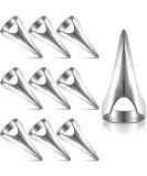 10 PCS Hair Parting Sectioning Tool Rings for Braids & Styling - Silver - Buy Online on GoSupps.com