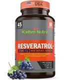 Simple Organics Resveratrol 1600mg - 45 Day Supply - 90 Veg Capsules - Buy Online on GoSupps.com