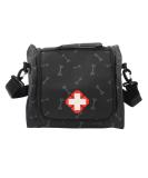 Nimomo Pet Aid Bag Medical Bag Oxford Cloth Bone Pattern Dog Grooming Emergency Survival Handbag for Home Outdoor Travel Camping - Buy Online on GoSupps.com