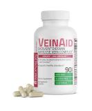 Bronson VeinAid Diosmin 1000mg - Varicose Vein Complex with Venocin & Centellin 90 Vegetarian Capsules - Supports Healthy Circulation - Buy Online on GoSupps.com