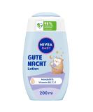 Nivea baby good night lotion baby body lotion maintains delicate baby skin with almond oil vitamin E C and B5 vegan baby lotion with hypoallergenic formula without parabens and microplastics (200 ml) - Buy Online on GoSupps.com