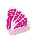 Pink 120Pairs(240Feets) Disposable Sticky Spray Tan Feet Protector Pads for Sunless Airbrush Tanning - Buy Online on GoSupps.com