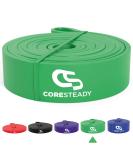 Coresteady Green Pull Up & Resistance Band - Heavy Duty Rubber Loop for Men & Women - Build Power & Muscle - Fitness Training Assist - Buy Online on GoSupps.com