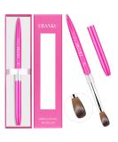 EBANKU Pure Kolinsky Acrylic Nail Brush Size 8 - Metal Handle Professional Oval Shaped Brush for Women - Ideal for Acrylic Application and Nail Art - Buy Online on GoSupps.com