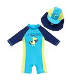 Bonverano Baby Boys Swimsuit - UPF 50+ Sun Protection, Surfing Crocodile Design - 2-3 Years - Buy Online on GoSupps.com