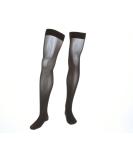 Buy medi Assure Thigh High Compression Stockings 30-40 mmHg with Silicone Top-Band - Closed Toe Black Large | International Shipping Available - Buy Online on GoSupps.com