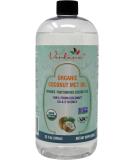 Verdana USDA Certified Organic Coconut MCT Oil Fractionated - 100% Pure, Non-GMO, Kosher - 32 Fl Oz (1 Pack) | Ideal for Keto & Paleo Diets - Buy Online on GoSupps.com