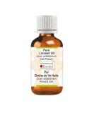 Greenwood Essential Pure Linseed Oil (Linum usitatissimum) Pure Therapeutic Grade Cold Pressed 100ml (3.38 oz) - Buy Online on GoSupps.com