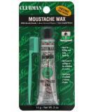 Clubman Pinaud Moustache Wax - Chestnut Strong Hold Styling for Beards Sideburns & Eyebrows | 0.50 Fl Oz (Pack of 6) - International Shipping Available - Buy Online on GoSupps.com