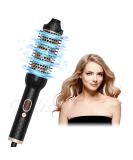 Buy Thermal Brush | 1.5" Heated Round Brush Curling Iron with Ceramic Tourmaline & PTC Heater - Detachable & Travel-Friendly - Buy Online on GoSupps.com