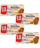 Cinnamon Biscuit Bundle with LU Petit Biscotte Crunchy Cinnamon and Brown Sugar Biscuits 200g (4 Pack) - Buy Online on GoSupps.com