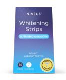 Niveus Teeth Whitening Strips - 7 Enamel Safe Treatments Dentist Grade Hydrogen Peroxide Hydroxyapatite Mint Flavor - Fast International Shipping - Buy Online on GoSupps.com