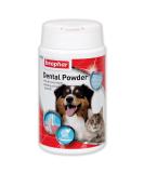Beaphar Anti-Plaque Dental Powder for Dogs & Cats 75g Tub - Combats Plaque & Tartar, Prevents Bad Breath - Buy Online on GoSupps.com
