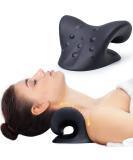 Cozyhealth Neck Pain Relief: Cervical Traction Device & Tensioner for Neck and Shoulders - Muscle Relaxation Pillow (Black) - Buy Online on GoSupps.com