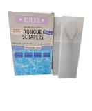 Stainless Steel Tongue Scrapers Set - 2-Pack | Travel Cases | Enhance Oral Health & Hygiene - Buy Online on GoSupps.com