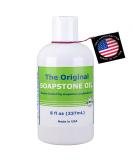 Original Soapstone Oil - Food Safe Natural Oils for Kitchen Countertops & Cutting Boards - Organic Wax Finish (8 oz) - International Shipping Available - Buy Online on GoSupps.com