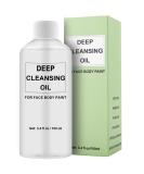 CCbeauty Natural Makeup Remover Oil - 100ml | Oil Cleanser for Oil-Based Face Paint | Vegan & Paraben Free - Buy Online on GoSupps.com