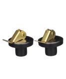 Attwood 7534A3 Brass Livewell/Bailer Drain Plug 1/2 - Durable Brass Plug for Livewell and Bailer Drains - Buy Online on GoSupps.com