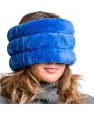 Huggaroo Soothe Microwave Heating Pad for Migraine Relief with Lavender Aromatherapy - Stocking Stuffer for Tension Headache Relief - Buy Online on GoSupps.com