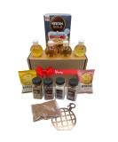 Iced Coffee Gift Set - 7x Nescafe Iced Latte Sachets Coffee Topper Coffee Syrup Border Coffee Biscuits - Gift for Coffee Lover Coffee Gifts for Men Christmas Gifts for Women Hampers for Women Original 18 Piece Set - Buy Online on GoSupps.com