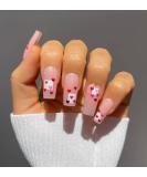 Justotry 24 Pcs Valentine's Day Press on Nails - Long Red Heart & Pink Ballerina Fake Nails for Women - Acrylic Coffin False Nails with Glue - Nail Art Designs included - Buy Online on GoSupps.com